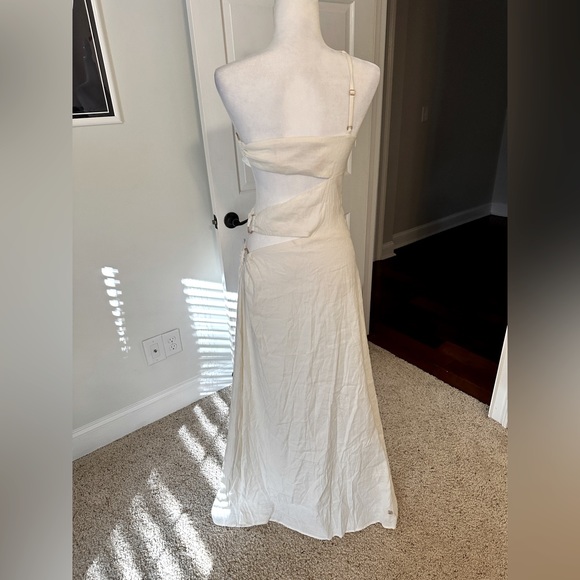 NWT Cult Gaia Therese Linen Dress - Picture 10 of 13